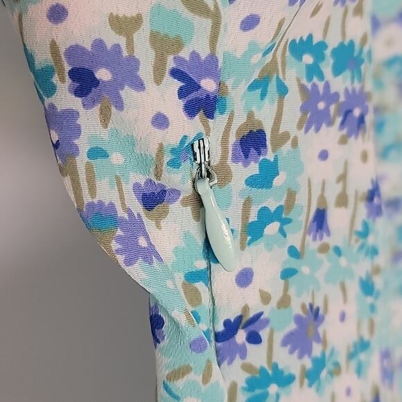 Vintage Esprit de Corp Floral Shift Dress, 13/14 - Picture 5 of 6